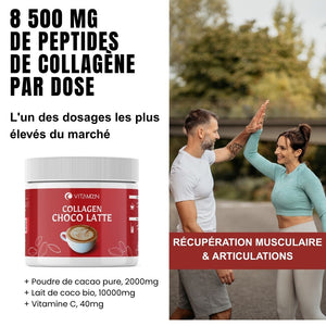Collagène Choco Latte: Souplesse articulaire & récupération après l'effort Vitamoon