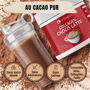 Collagène Choco Latte: Souplesse articulaire & récupération après l'effort Vitamoon