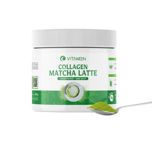 Collagène matcha latte : Peau Éclatante, Concentration & Antioxydants Vitamoon
