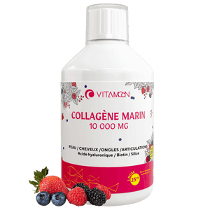 Collagène Marin Liquide 10 g, saveur Fruits rouges Vitamoon_fr