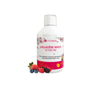 Collagène Marin Liquide 10 g, saveur Fruits rouges Vitamoon_fr