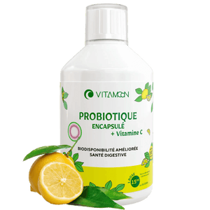 Probiotique liquide Encapsulé, saveur Citron Vitamoon_fr