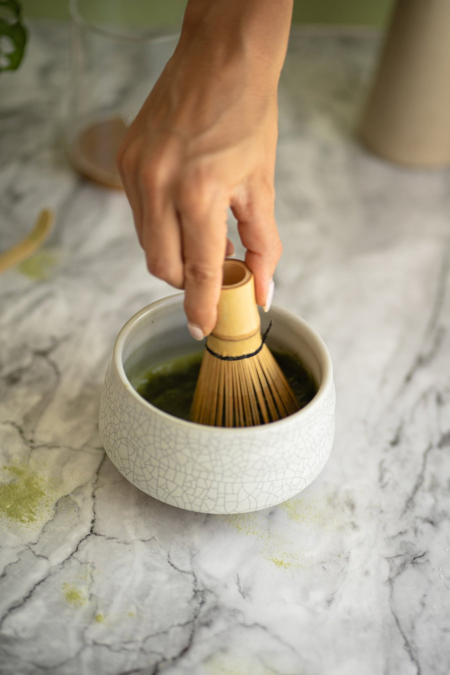 How do you prepare your collagen matcha?